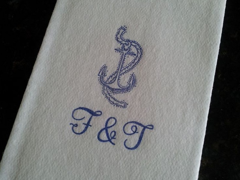 Personalized Guest Towels Wedding