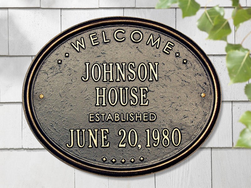 Personalized House Plaques