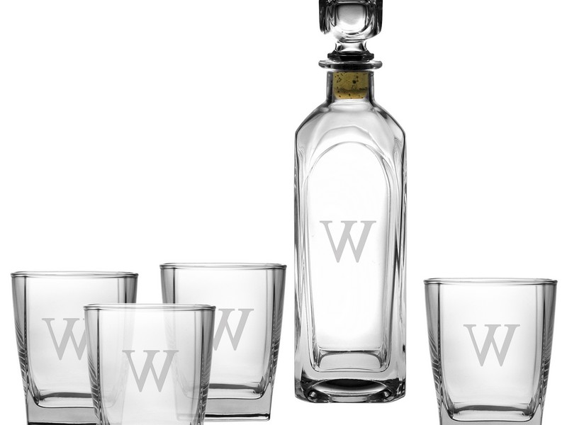 Personalized Whiskey Decanter Set