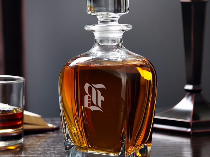 Personalized Whiskey Decanter