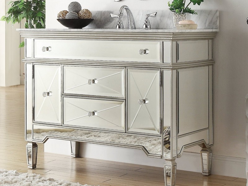 Petite Bathroom Vanity White