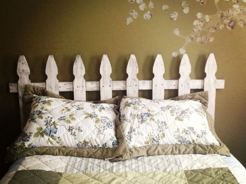 Picket Fence Headboard Diy