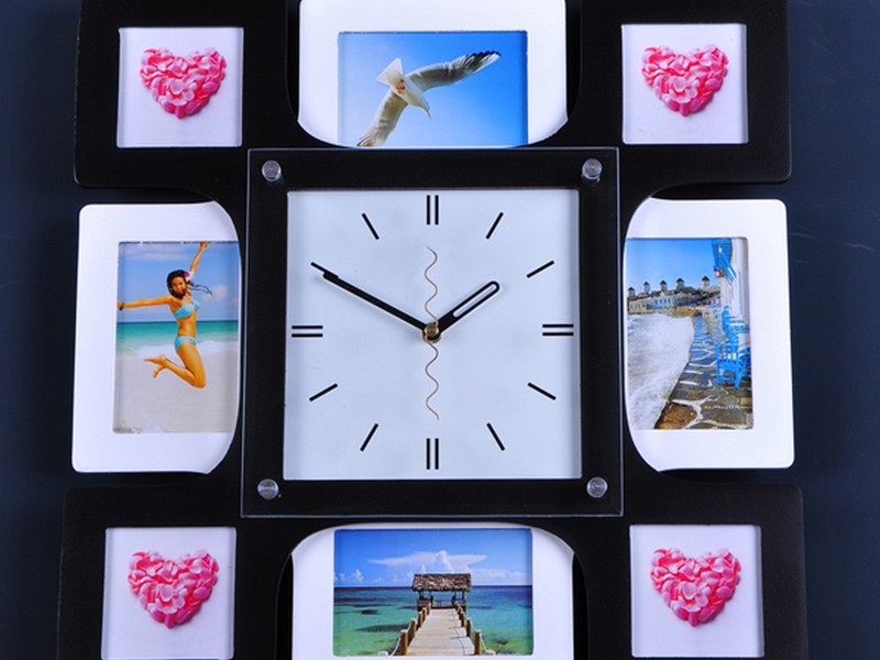 Picture Frame Wall Clock