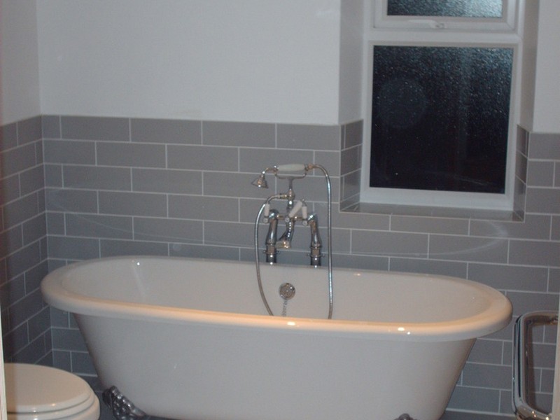 Pictures Of Half Tiled Bathrooms