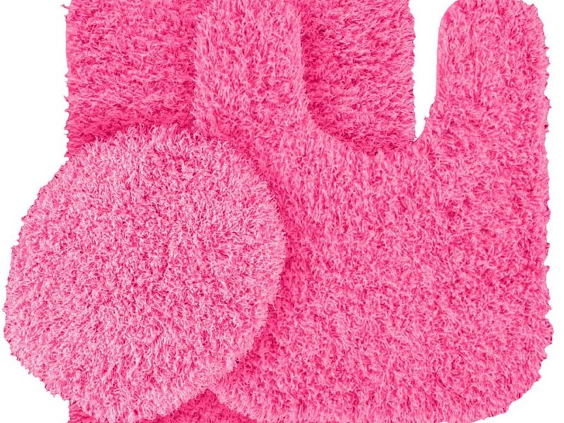 Pink Bath Rugs