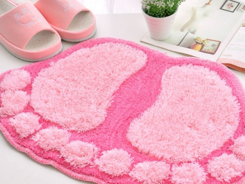 Pink Bathroom Rugs