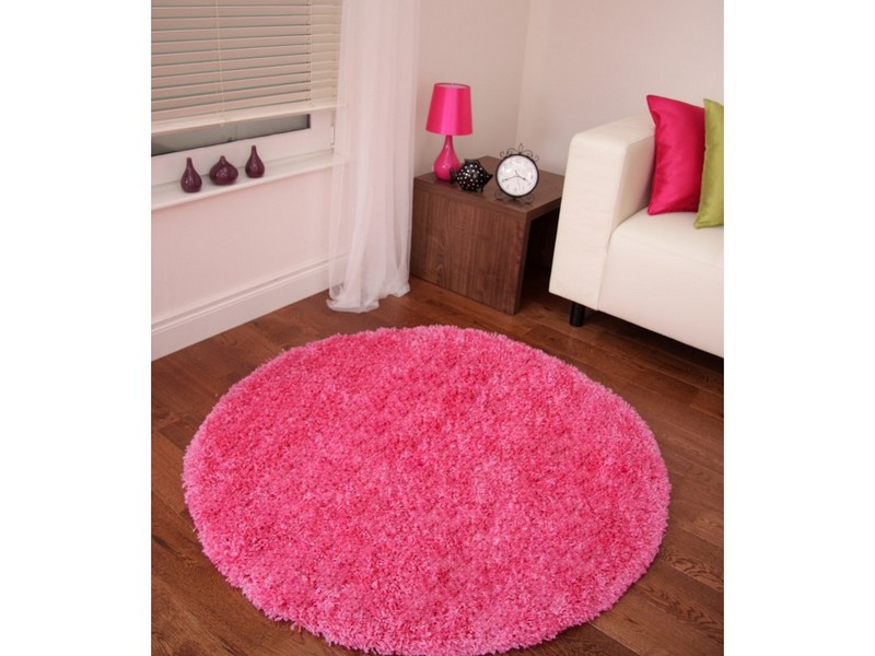 Pink Braided Rug