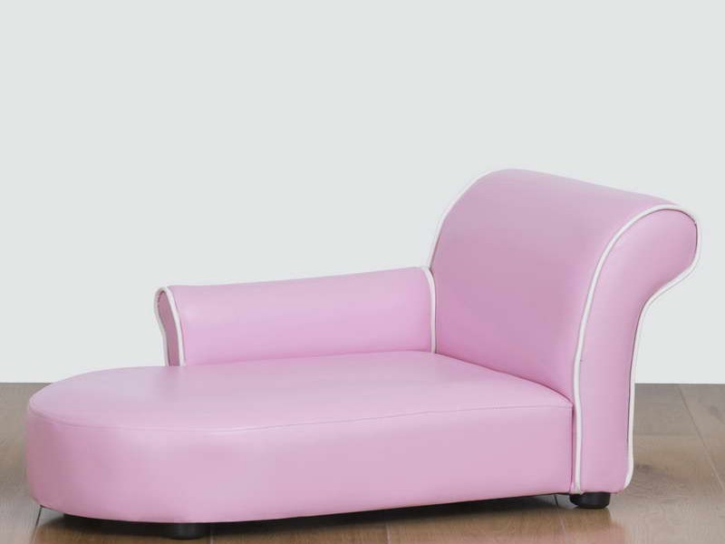 Pink Chaise Lounge Sofa