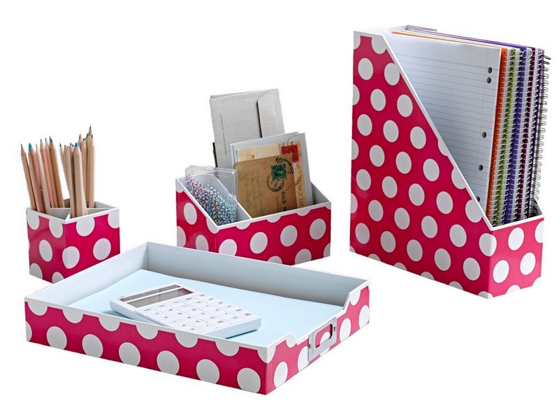 Pink Desk Accessory Sets