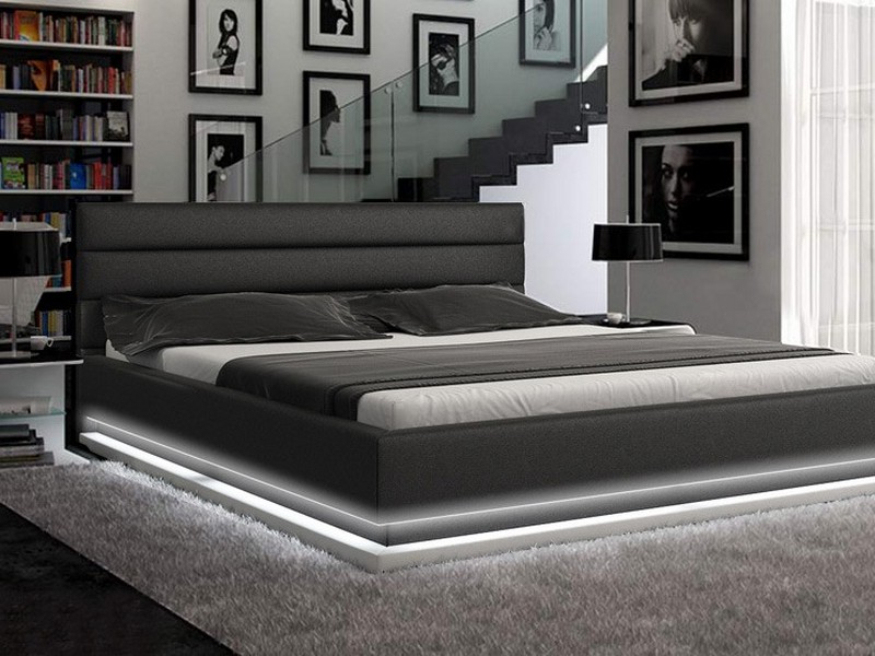 Platform Bed With Lights