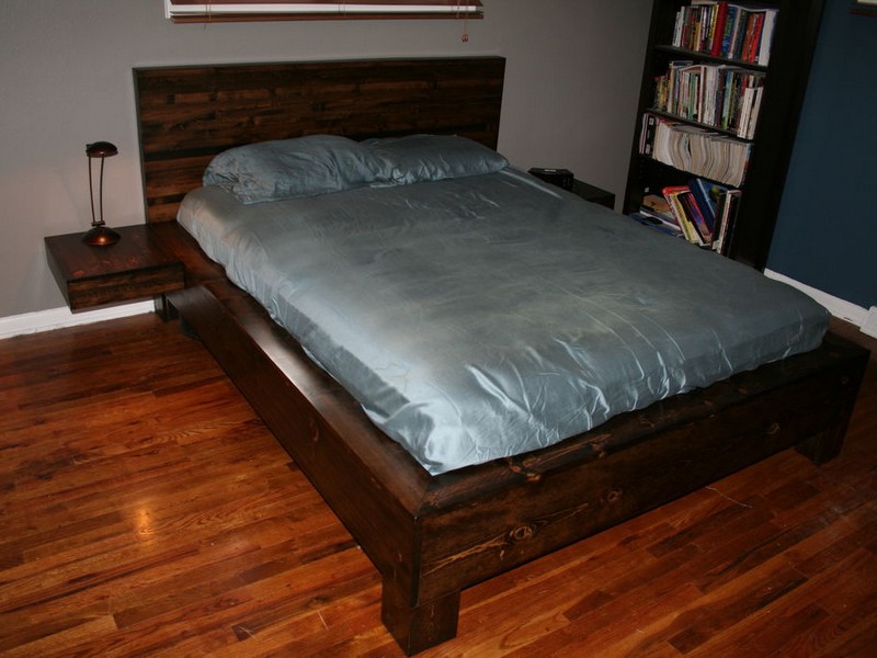 Platform Bed With Sunken Mattress