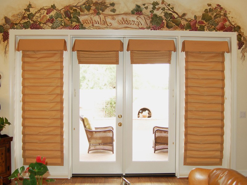 Pleated Roman Shades