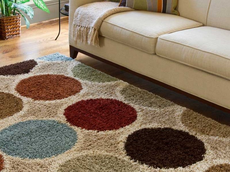 Polka Dot Area Rug