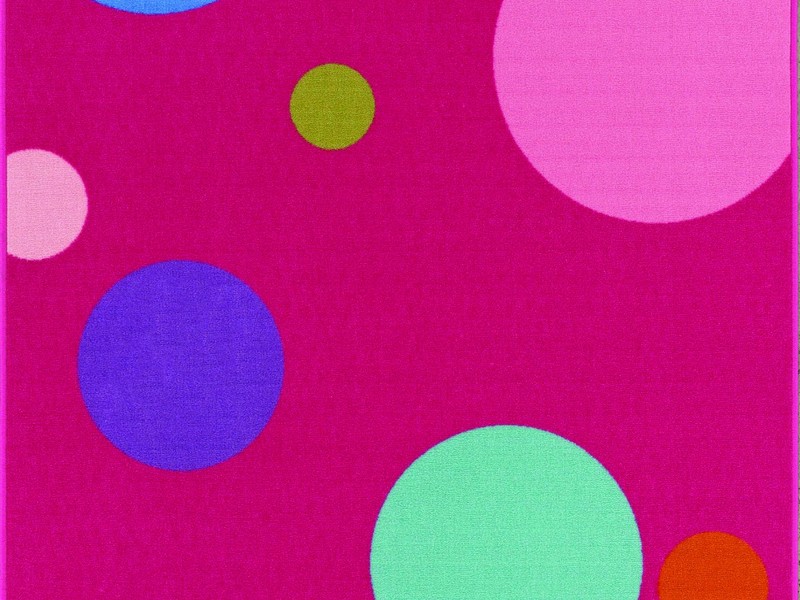 Polka Dot Area Rugs For Kids