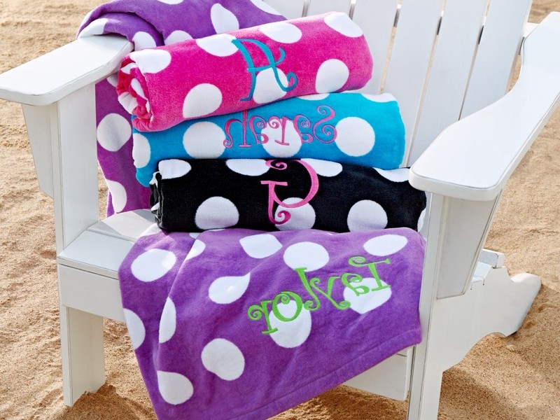 Polka Dot Beach Towels