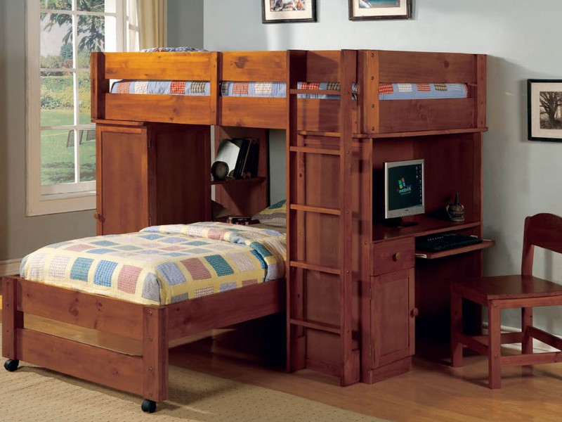 Ponderosa Staircase Bunk Bed