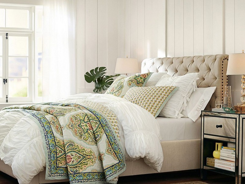 Pottery Barn Headboards Upholstered