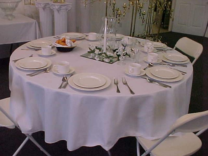 Pottery Barn Tablecloths Round