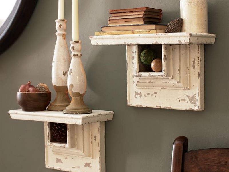 Pottery Barn Wall Shelves