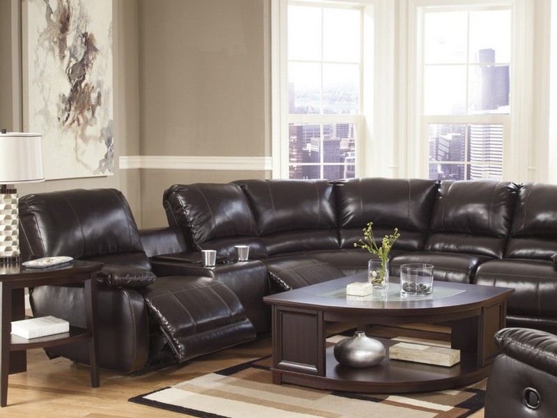 Power Reclining Loveseat Leather