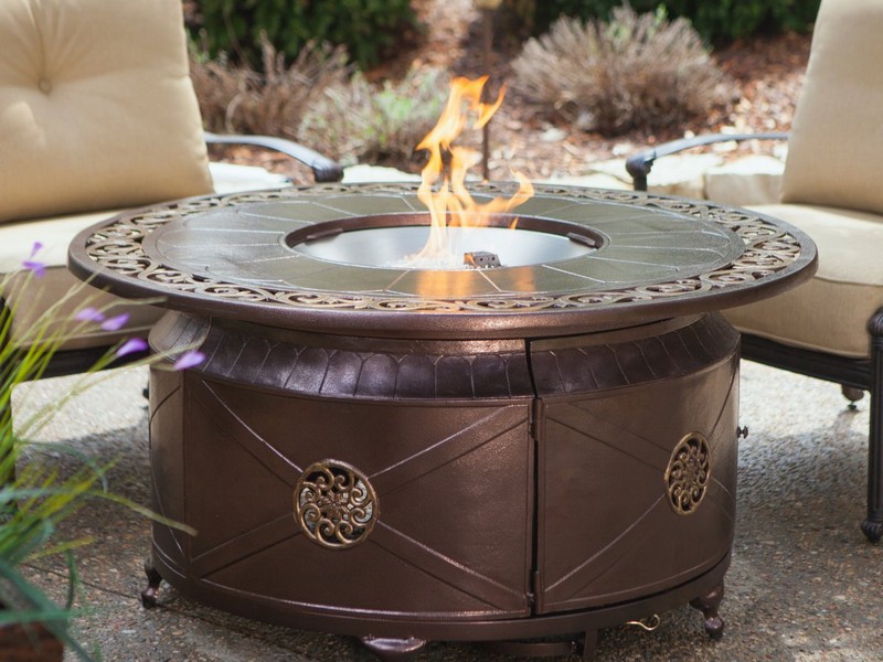 Propane Fire Pit On Wheels