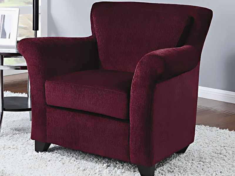 Purple Accent Chair