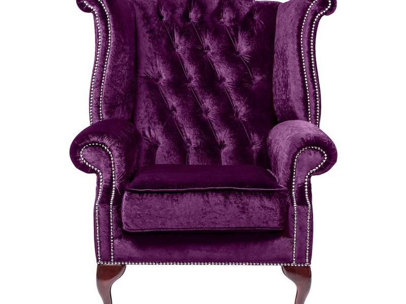 Purple Arm Chair