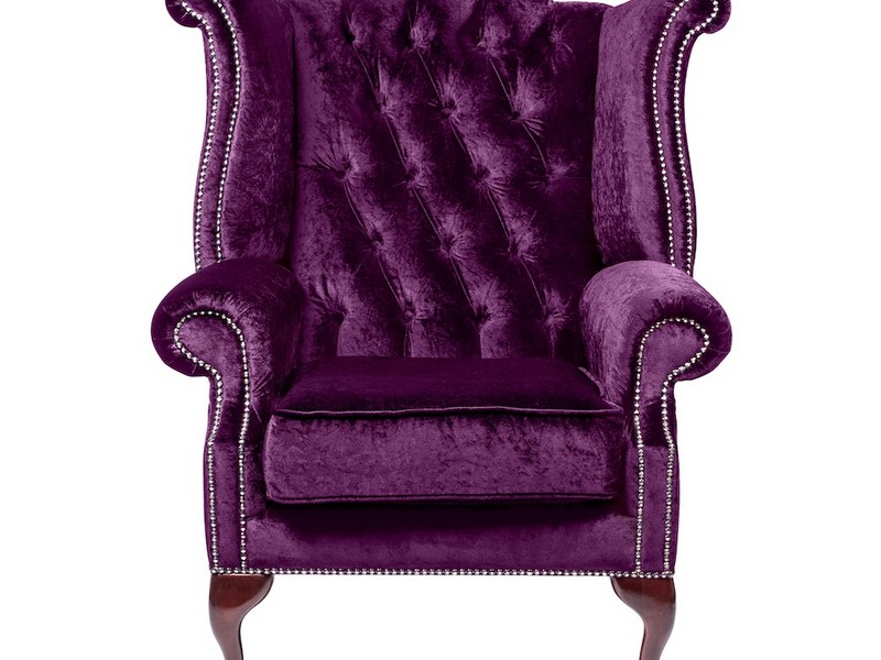 Purple Armchair