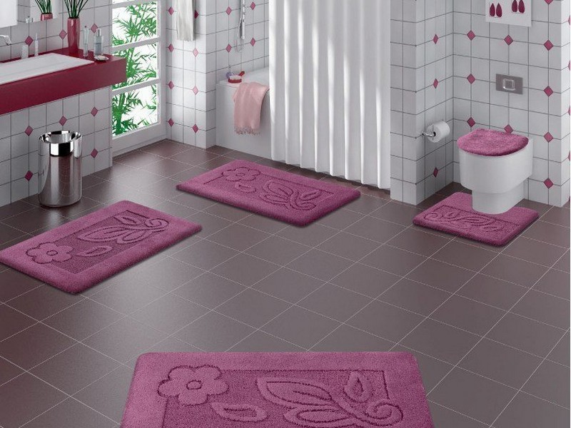 Purple Bathroom Rugs And Towels