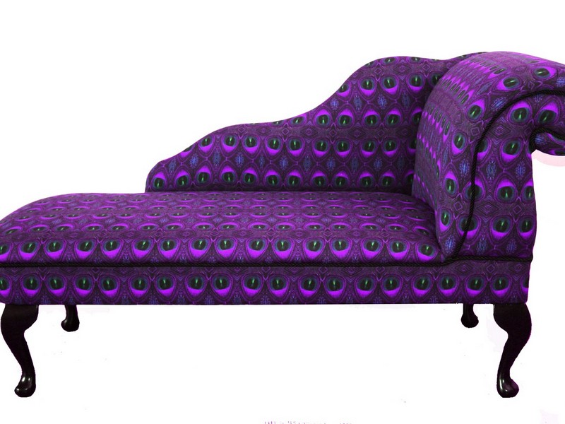 Purple Chaise Lounge Chair