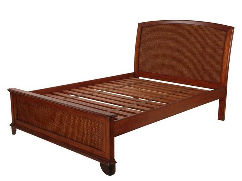 bed with bed rails queen size