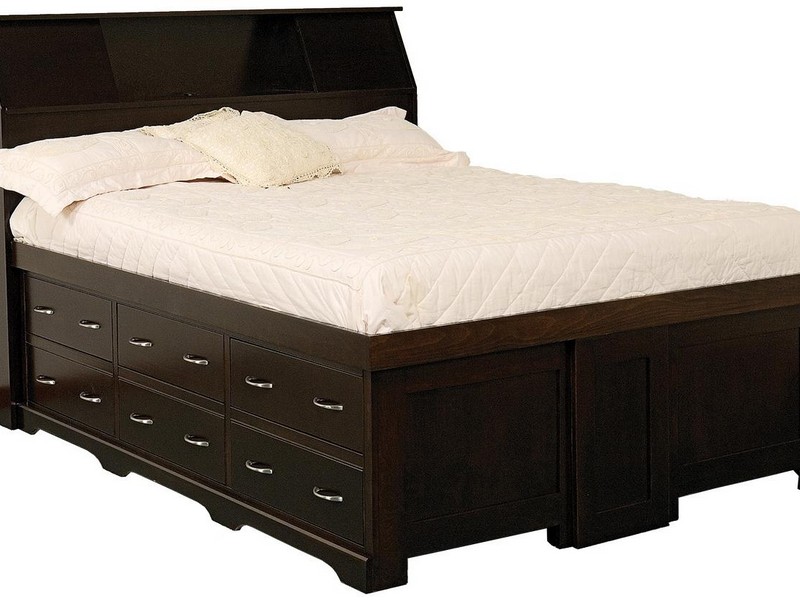 Queen Captains Bed Frame