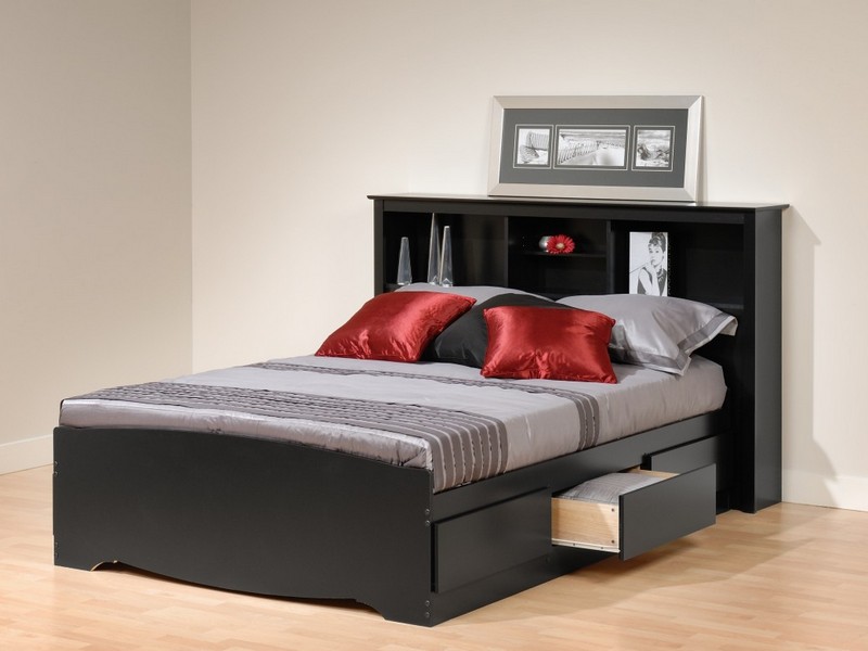 Queen Size Platform Beds With Storage