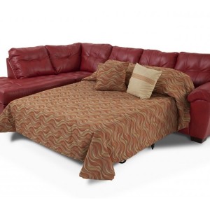 Queen Sleeper Sectional Leather