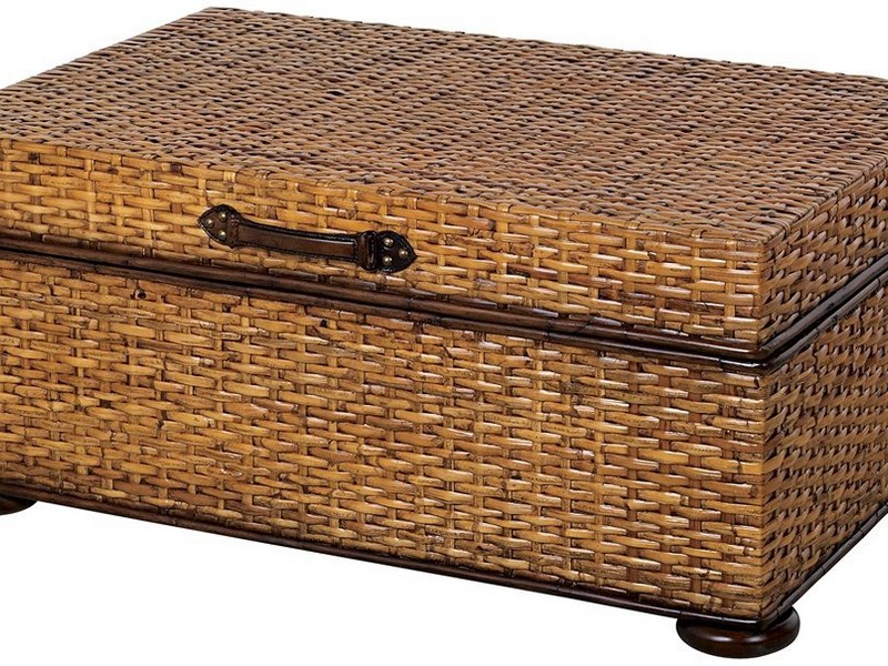 Rattan Storage Trunk