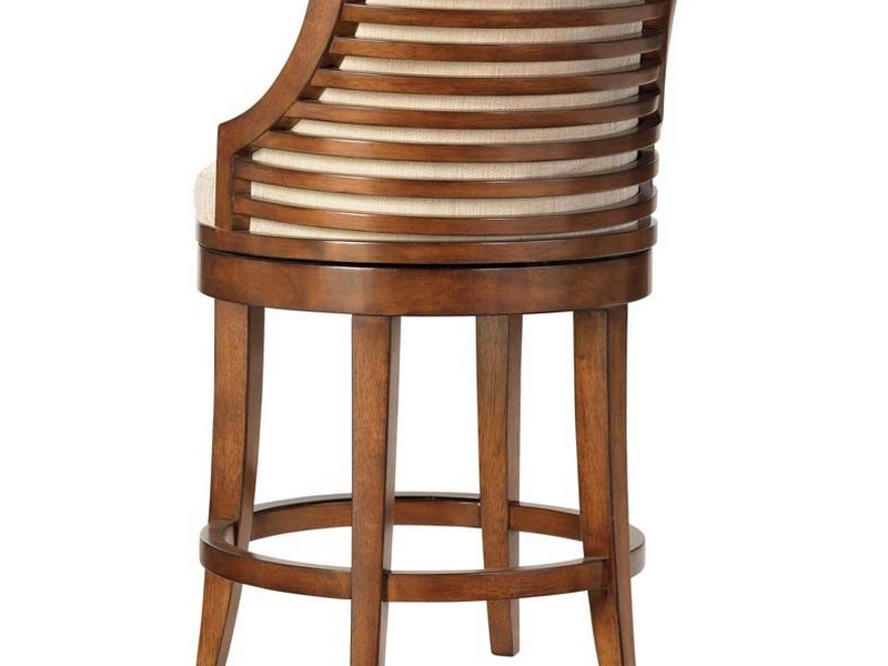 Rattan Swivel Counter Stools