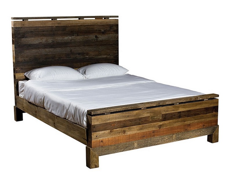 Reclaimed Wood Bed Frame