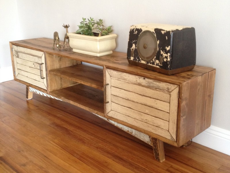 Reclaimed Wood Credenza