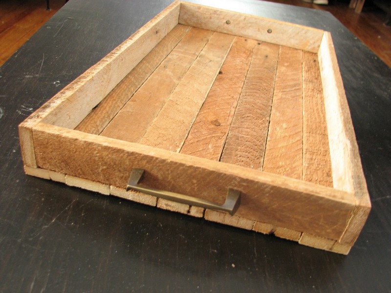 Reclaimed Wood Tray