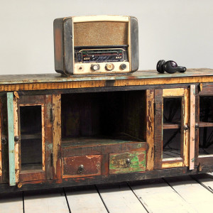 Reclaimed Wood Tv Stand Etsy