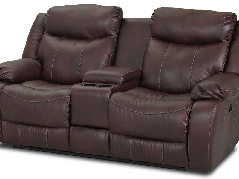 Reclining Console Loveseat