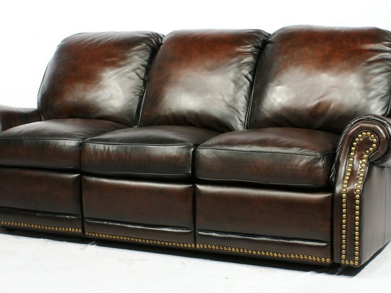 Reclining Leather Loveseat