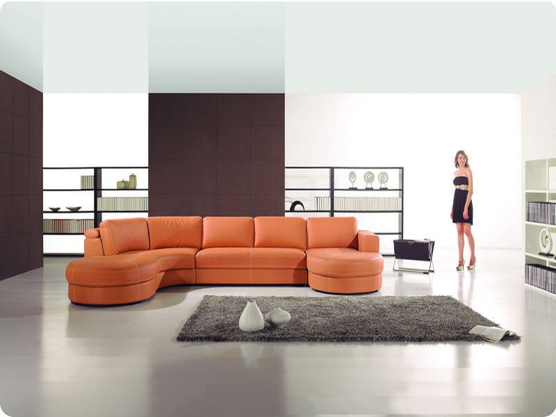 Reclining Leather Sofa Modern