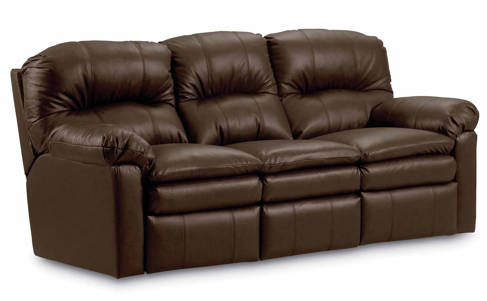 Reclining Leather Sofa