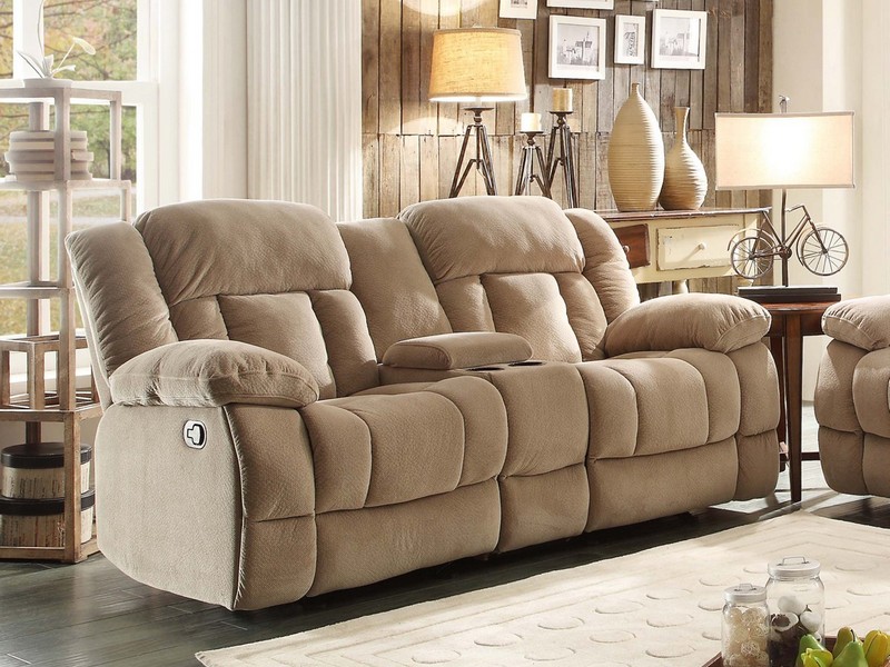 Reclining Loveseat With Center Console