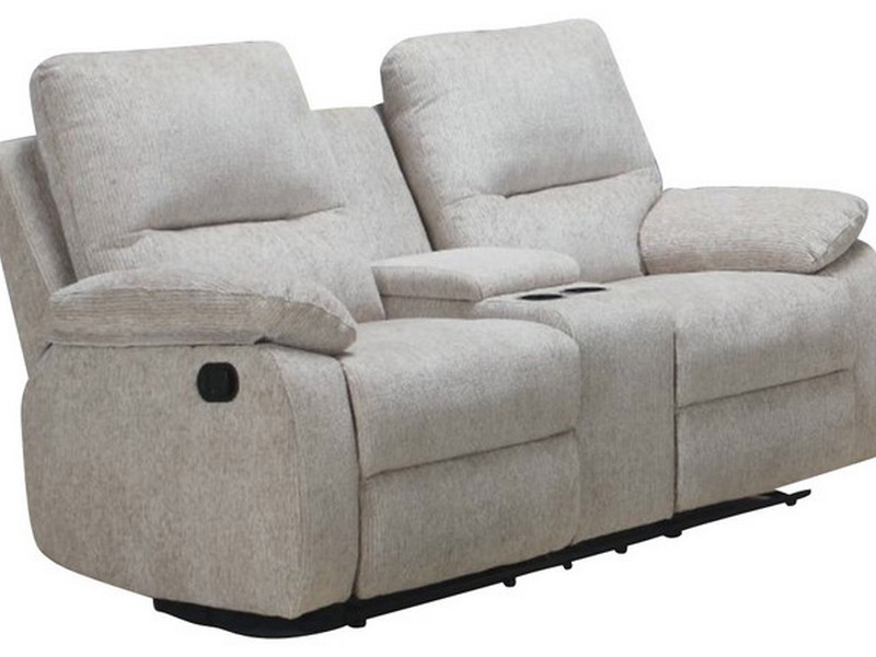 Reclining Loveseat With Console Cup Holders