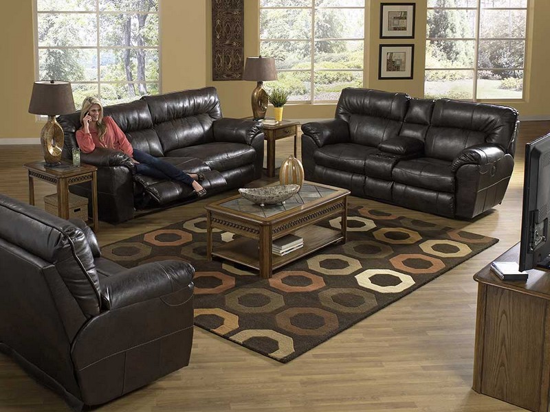 Reclining Sofa Sets Leather