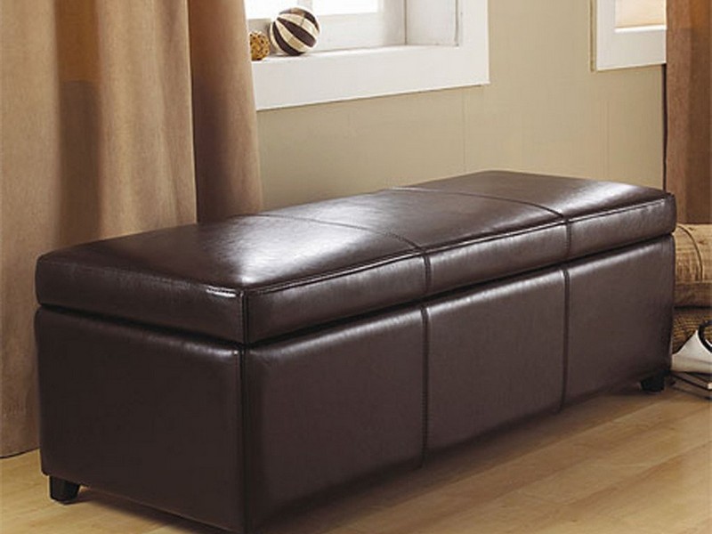 Rectangle Storage Ottoman