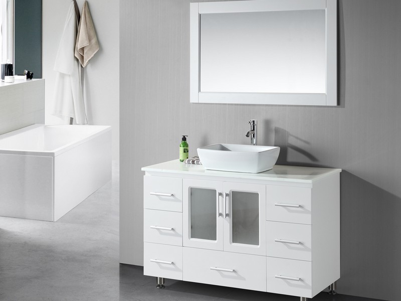 Rectangular Bathroom Vessel Sinks