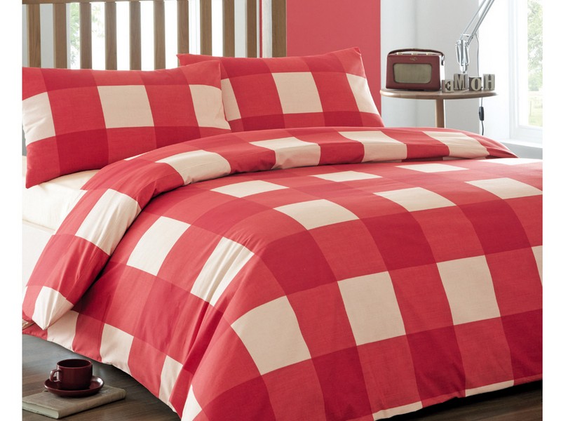 Red Patterned Duvet Covers